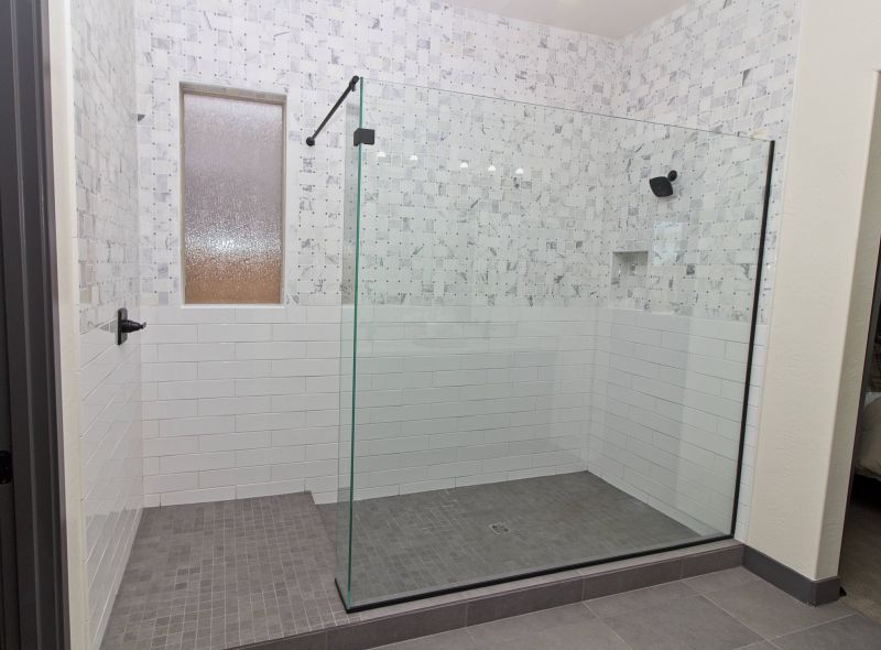 Large Format Tile Shower Walls